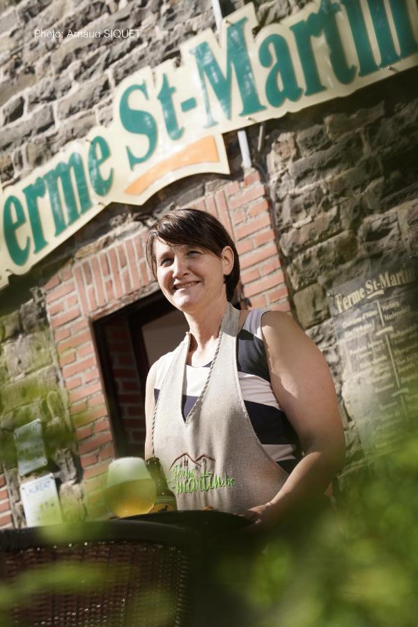 Ferme St Martin Acomodação com café da manhã Manhay Exterior foto