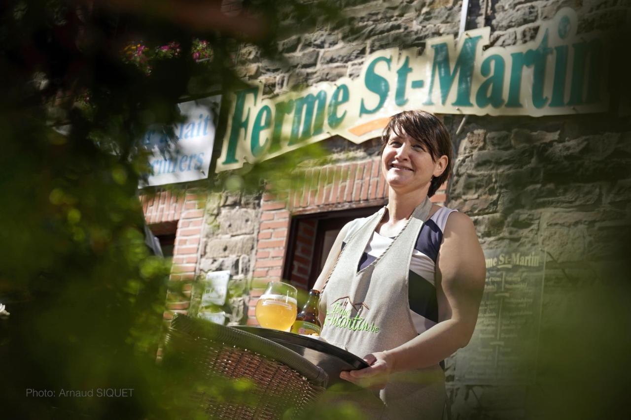 Ferme St Martin Acomodação com café da manhã Manhay Exterior foto