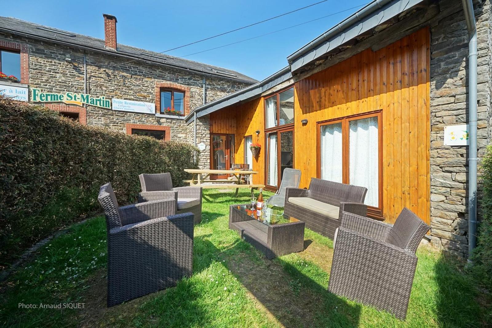 Ferme St Martin Acomodação com café da manhã Manhay Exterior foto